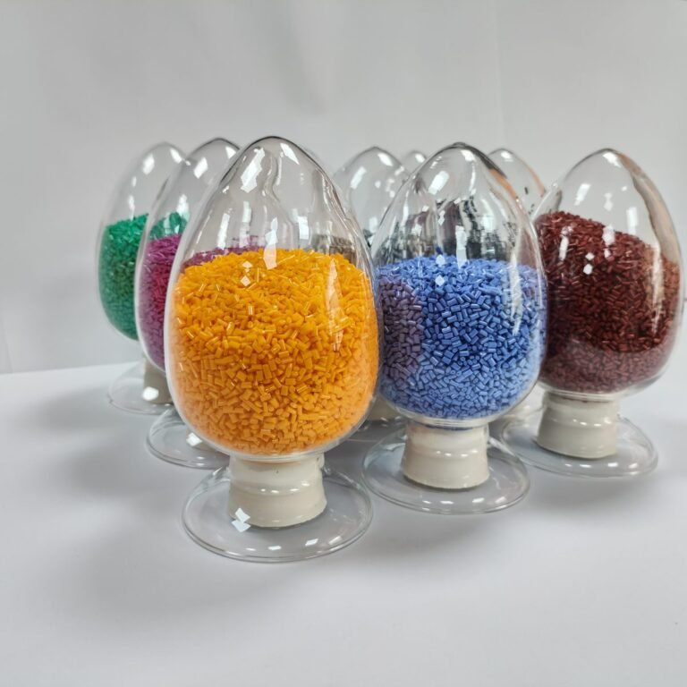 PA66 compound pellets in several colours
