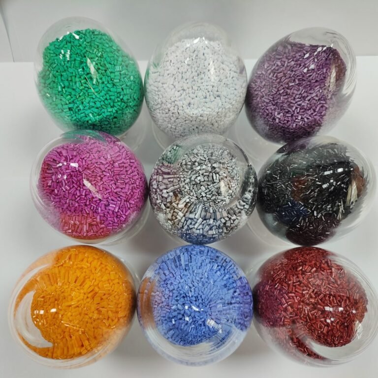 PA66 compound pellets in several colours