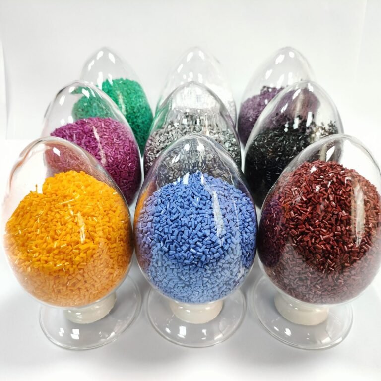 PA6 compound pellets in several colours