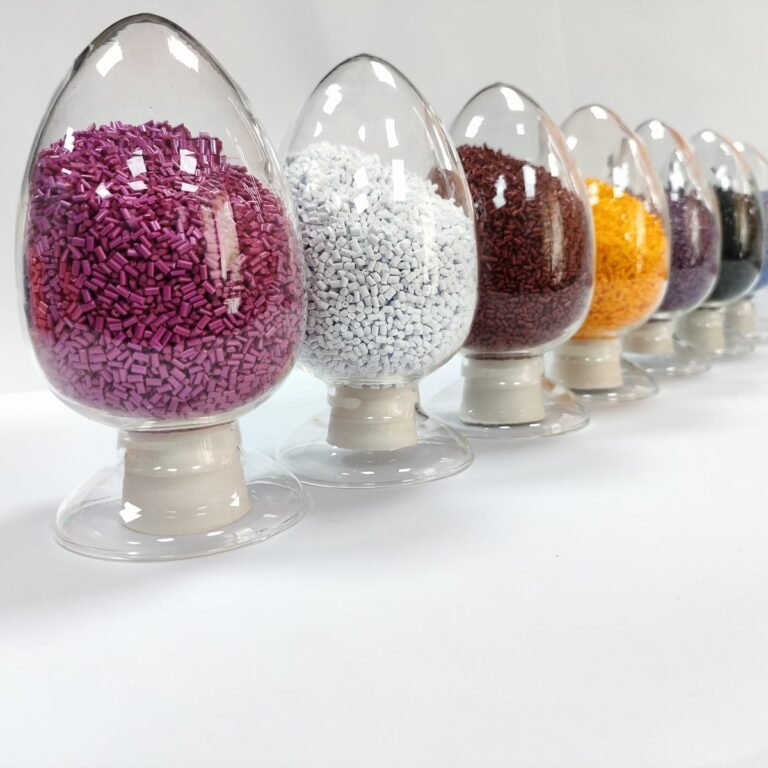 PA6 compound pellets in several colours