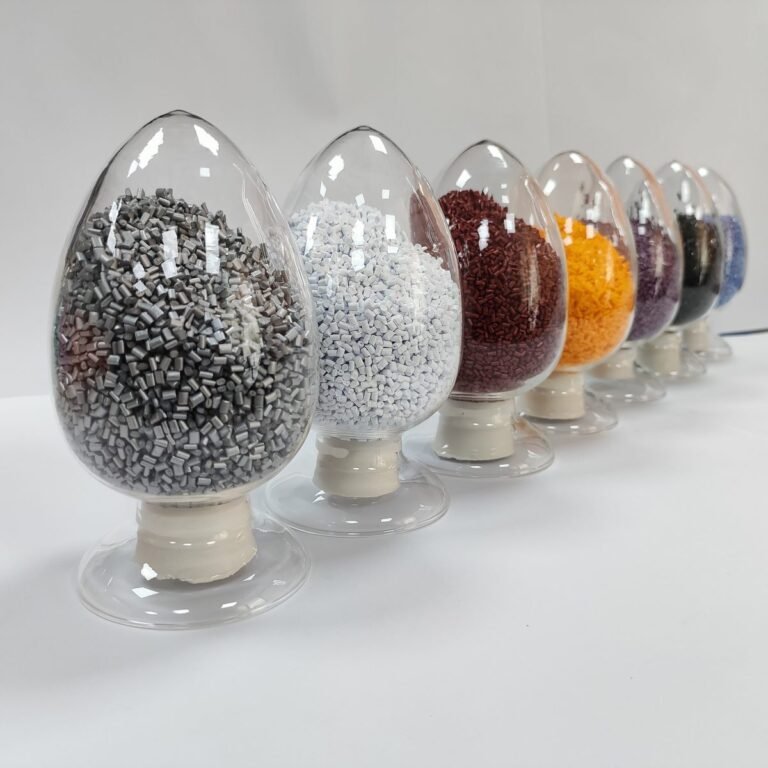 PPA compound pellets in several colours